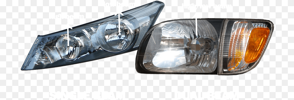 The Same Goes For Dual Beam Headlights Car Front Light, Headlight, Transportation, Vehicle Free Png
