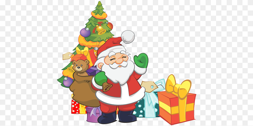 The Santa Claus Show, Christmas, Christmas Decorations, Festival, Christmas Tree Png