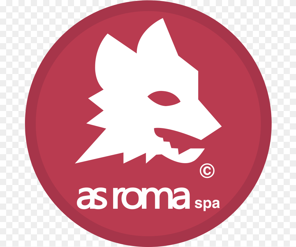The Sartorial Elegance Of Serie A Logo As Roma Lupetto, Badge, Sticker, Symbol Free Transparent Png