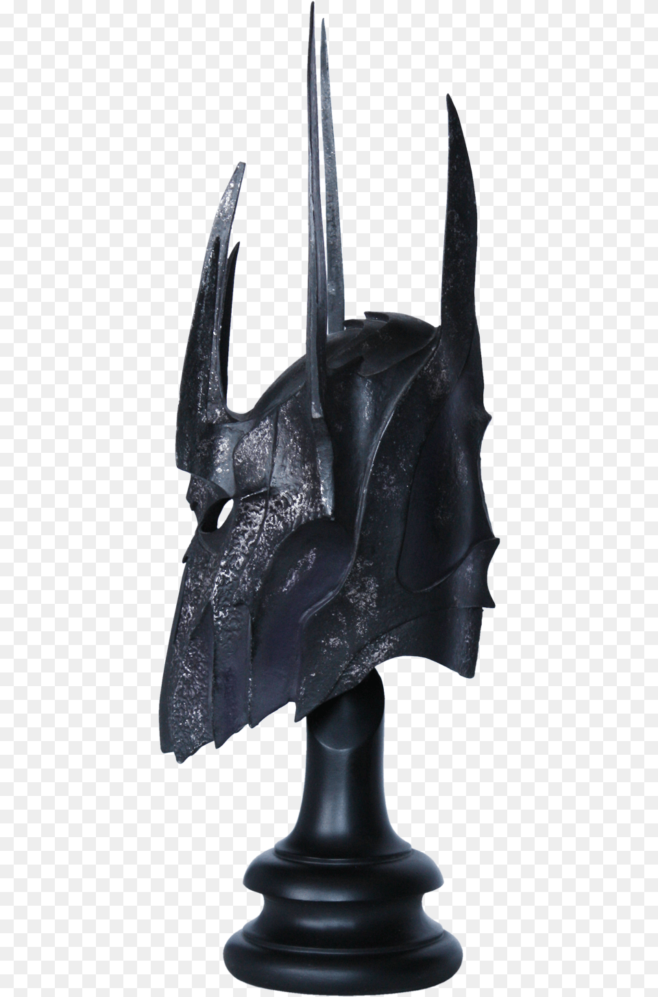 The Sauron Helm Has Amazing Scroll Work Detail On The Sauron Helmet Side, Accessories, Art, Ornament, Statue Free Png
