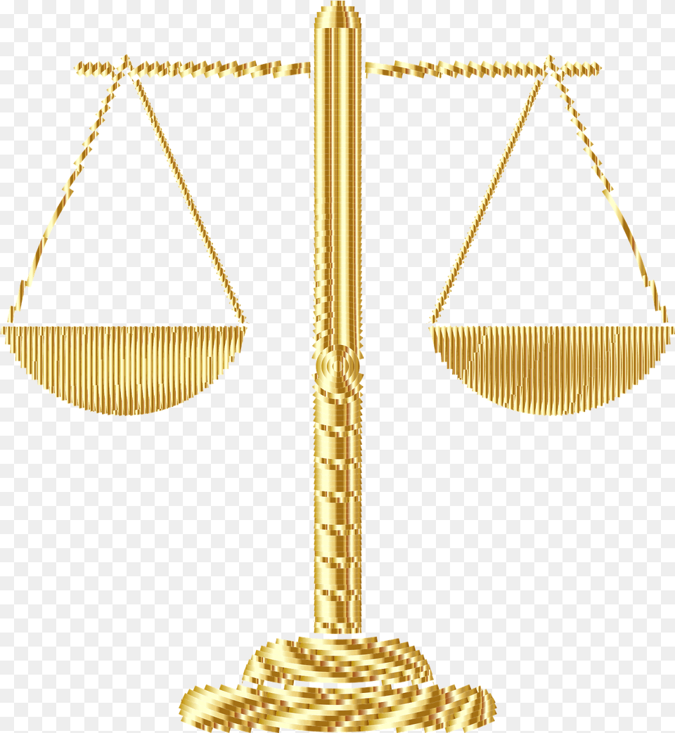 The Scales Of Justice Gold Law Scales Full Size Gold Scales Of Justice Transparent Background, Scale, Chandelier, Lamp, Bronze Png