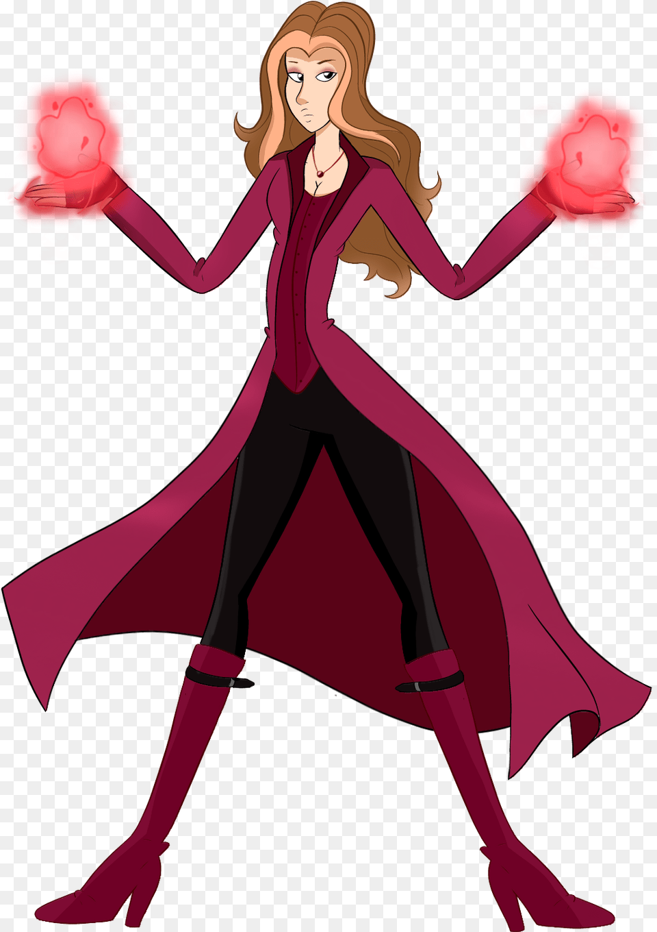 The Scarlet Witch My Favorite Female Marvel Character Cartoon, Book, Comics, Publication, Adult Free Transparent Png