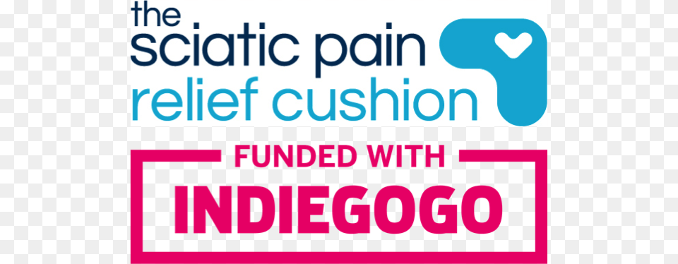 The Sciatic Pain Relief Cushion Is Proud To Be Launching Indiegogo Logo, Advertisement, Text Free Transparent Png