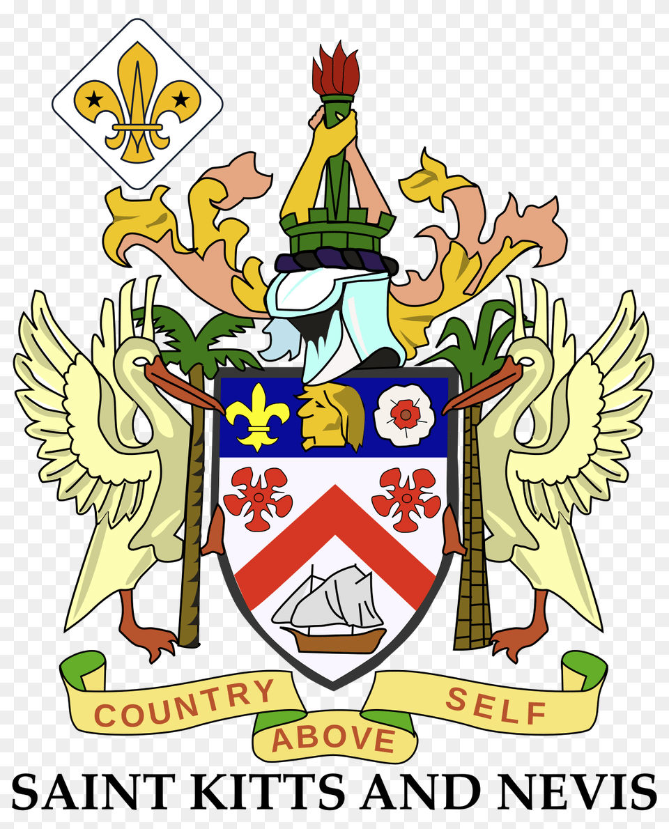 The Scout Association Of Saint Kitts And Nevis, Emblem, Symbol, Animal, Bird Png Image