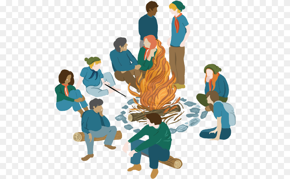 The Scouts Are For Young People Aged Between 10 And Illustration, Male, Person, Child, Boy Free Png Download