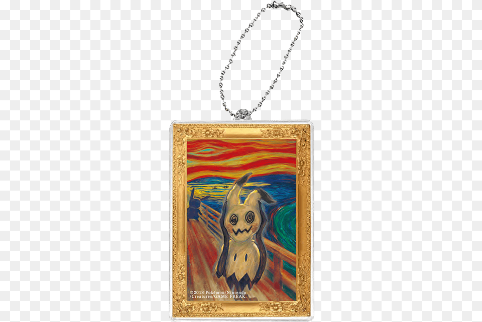 The Scream, Accessories, Jewelry, Necklace, Pendant Free Transparent Png