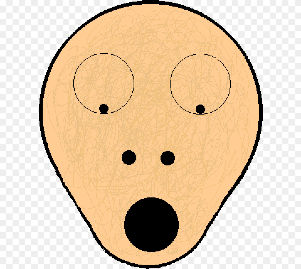 The Scream Download Circle Transparent Cartoon Smiley Face, Person, Head, Paint Container, Palette Png Image