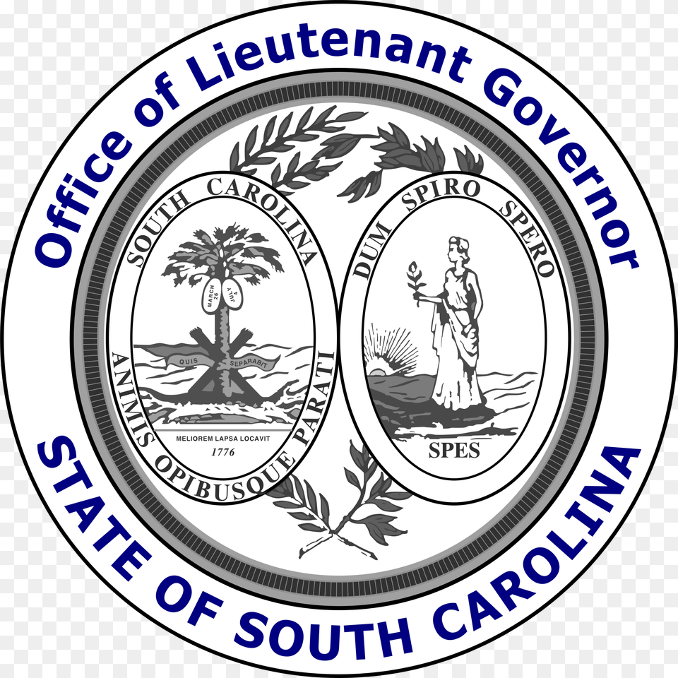 The Seal Of South Carolina State Seal Of South Carolina State Imagen, Emblem, Symbol, Person, Logo Free Png Download