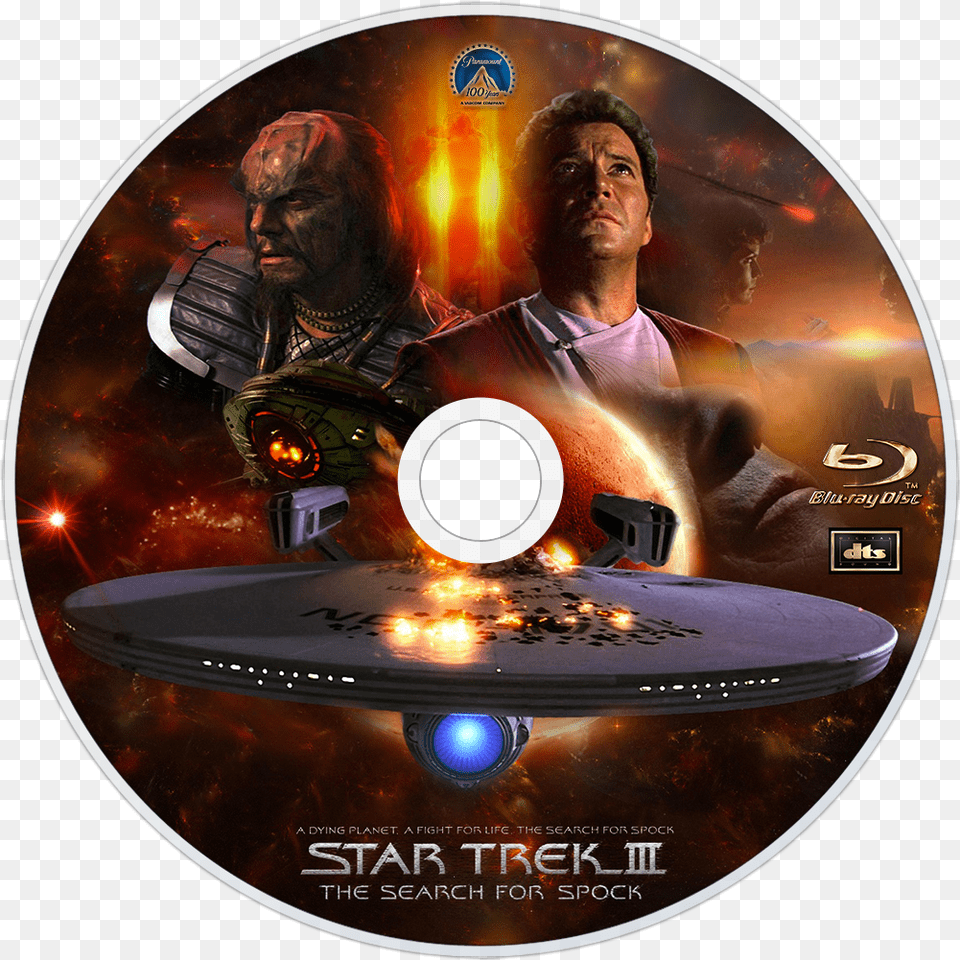 The Search For Spock Star Trek 3 Search For Spock, Adult, Disk, Dvd, Person Free Png Download