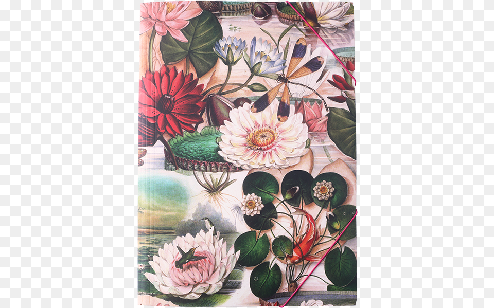 The Selected Product Can Be Covered With Any Part Of Bomoart Water Lily Wrapping Paper, Plant, Pattern, Graphics, Flower Free Png