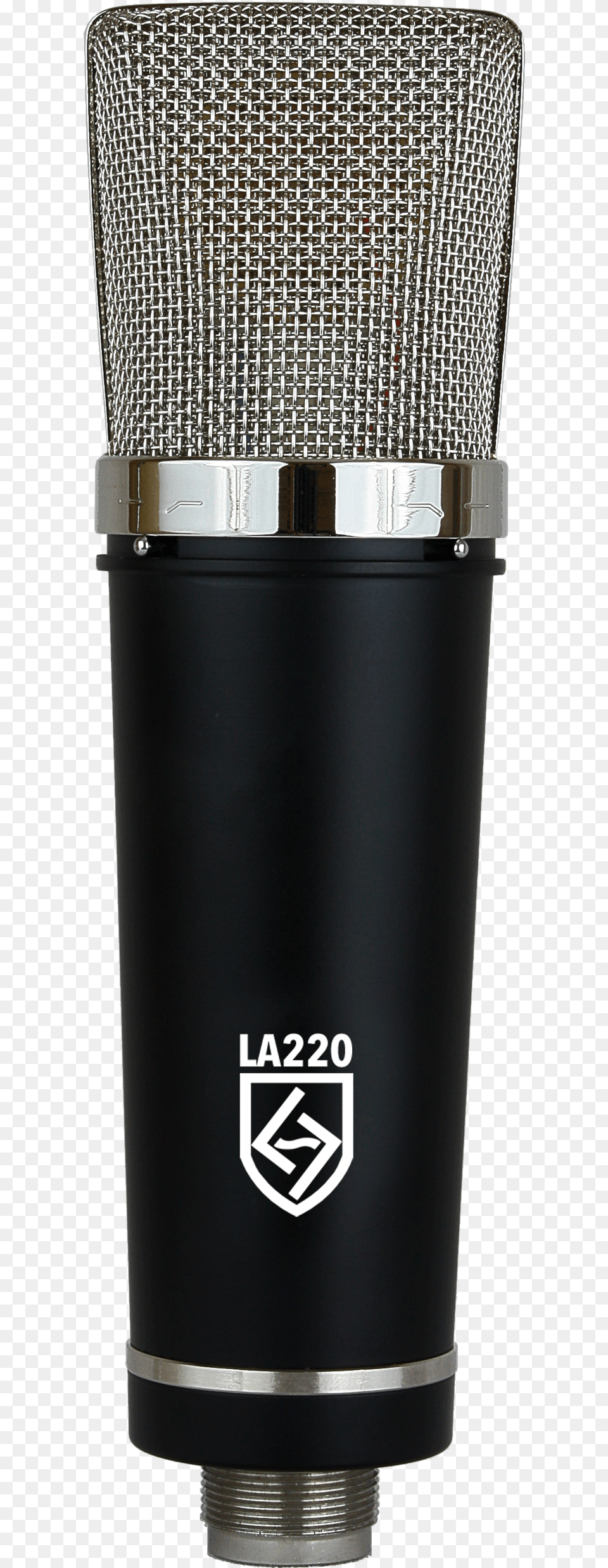 The Series Black La 220 Large Diaphragm Fet Studio Lauten Audio Black La 220 Fet Condenser Microphone, Electrical Device, Bottle, Shaker Free Transparent Png