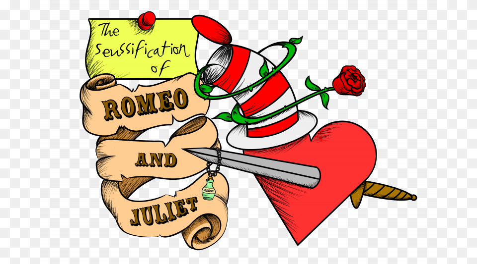 The Seussification Of Romeo Juliet, Book, Publication, Flower, Plant Png Image