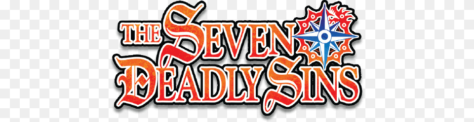 The Seven Deadly Sins Logo, Dynamite, Weapon, Text, Symbol Free Png Download