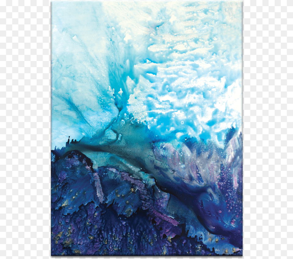 The Shallows Painting, Glacier, Ice, Mountain, Nature Free Transparent Png
