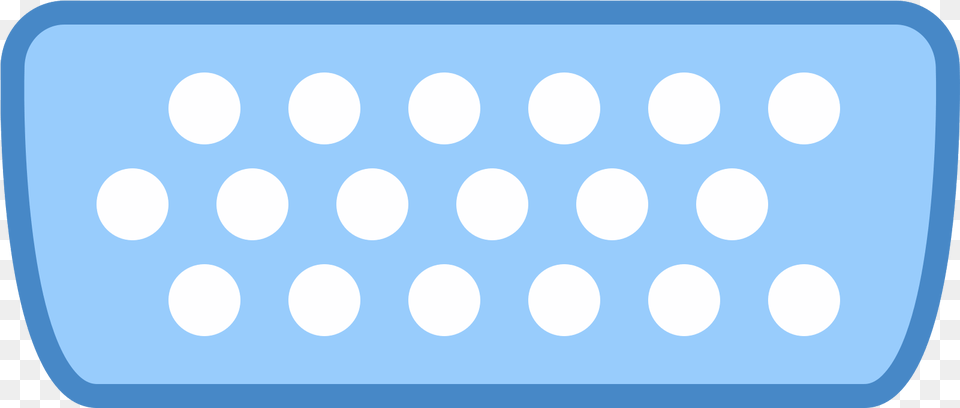 The Shape Resembles An Upside Down Trapezoid Icon, Pattern, Polka Dot Free Png Download