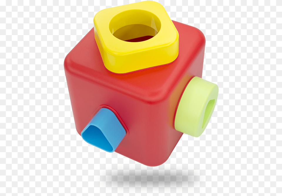 The Shape Sorting And Stacking Cube Is Great For Babies Baby Toys, Plastic, Tape, First Aid Png Image