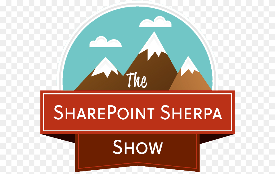 The Sharepoint Sherpa Show Logo Graphic Design, Advertisement, Poster, Outdoors Png Image