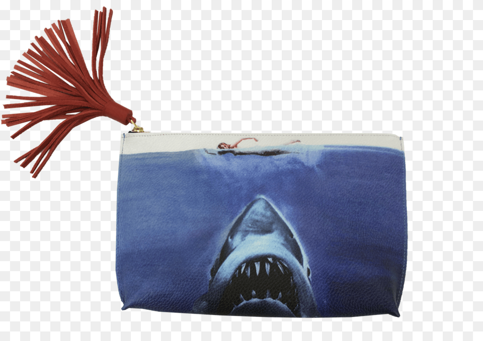 The Shark Attack Soft Clutch Coin Purse, Animal, Fish, Sea Life, Accessories Free Transparent Png