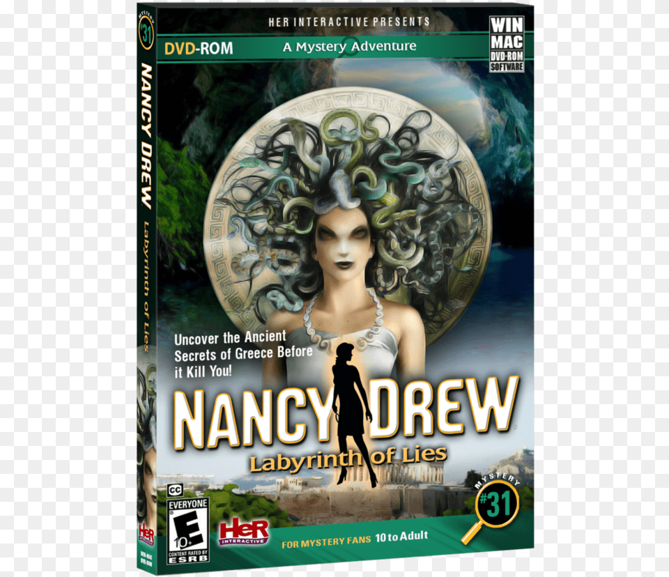 The Shattered Medallion Nancy Drew Nancy Drew Games Art, Advertisement, Poster, Book, Publication Png Image