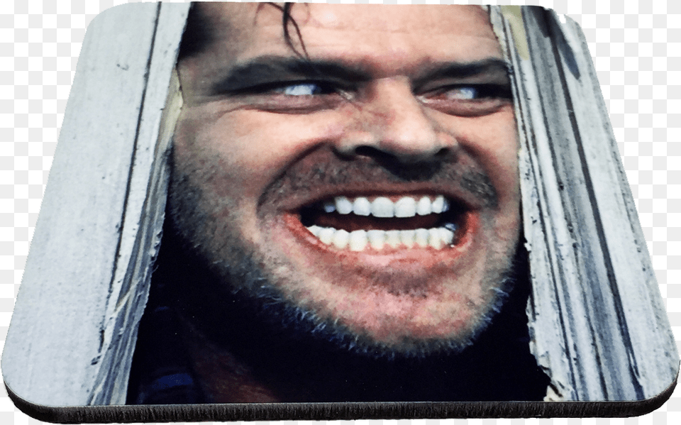 The Shining Shining Movie Poster Jack Nicholson Kubrick, Adult, Person, Mouth, Man Free Png