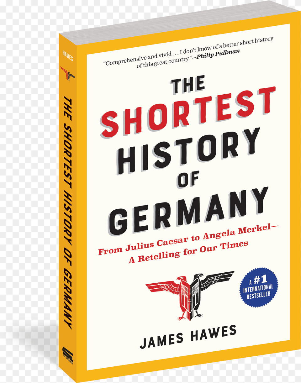 The Shortest History Of Germany From Julius Caesar, Book, Publication, Novel, Business Card Free Png