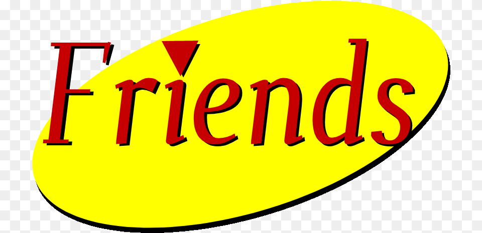 The Show About 6 People Seinfeld Big, Text Free Transparent Png