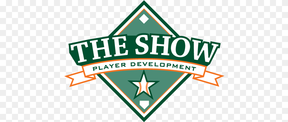 The Show Baseball Train Like Pros Vertical, Logo, Badge, Symbol, Dynamite Free Png Download