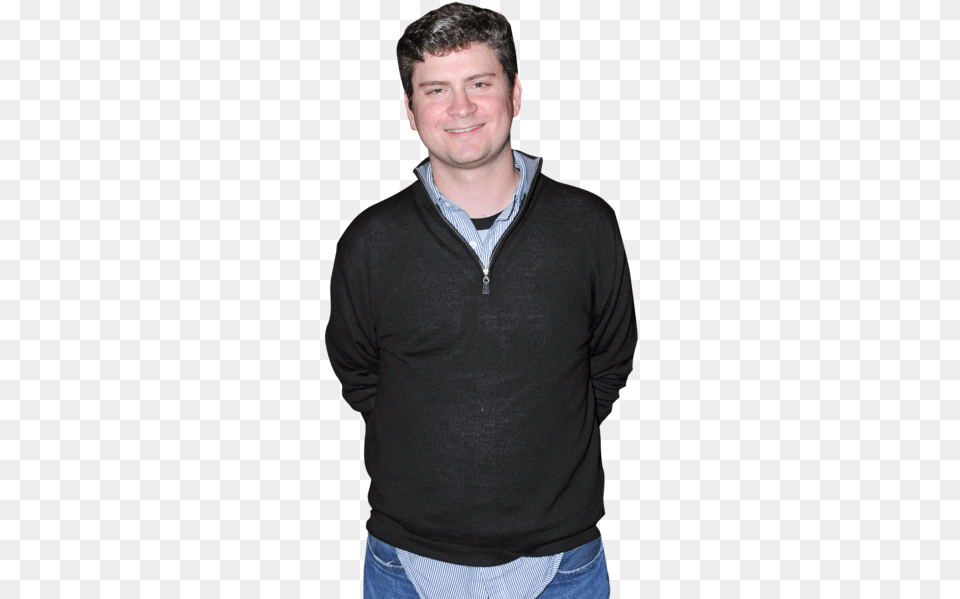 The Showrunner Transcript Michael Schur, Adult, Sweater, Sleeve, Person Free Png