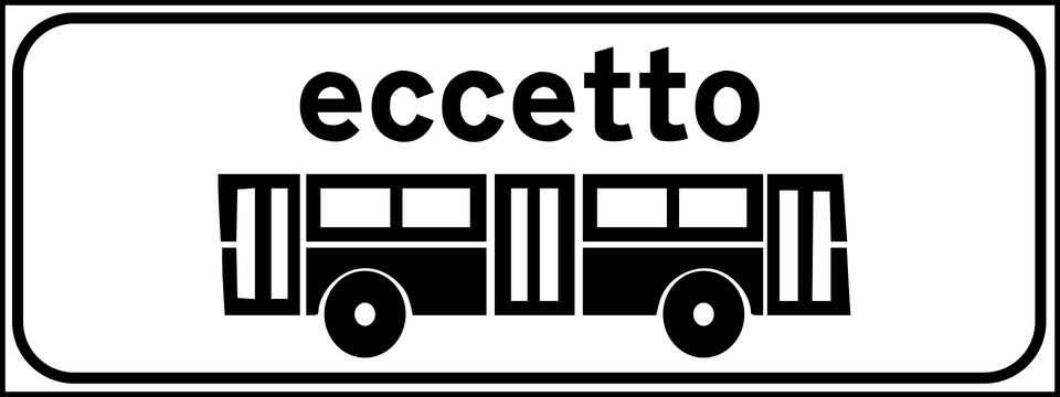 The Sign Doesn39t Apply To The Category Shown Clipart, Transportation, Vehicle, Scoreboard, Bus Free Png Download