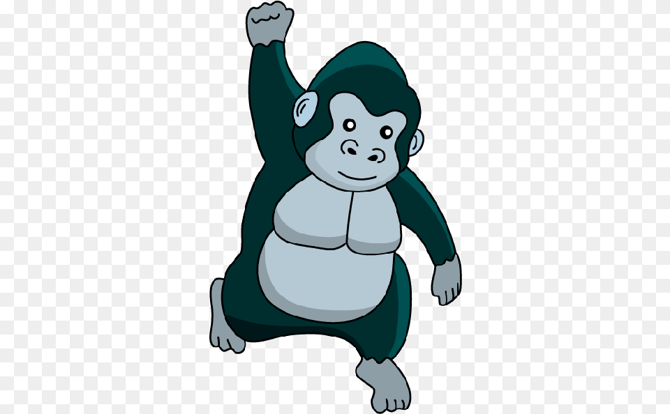 The Silverback Gorillas Gorilla Vs Human Cartoon, Baby, Person, Face, Head Png Image