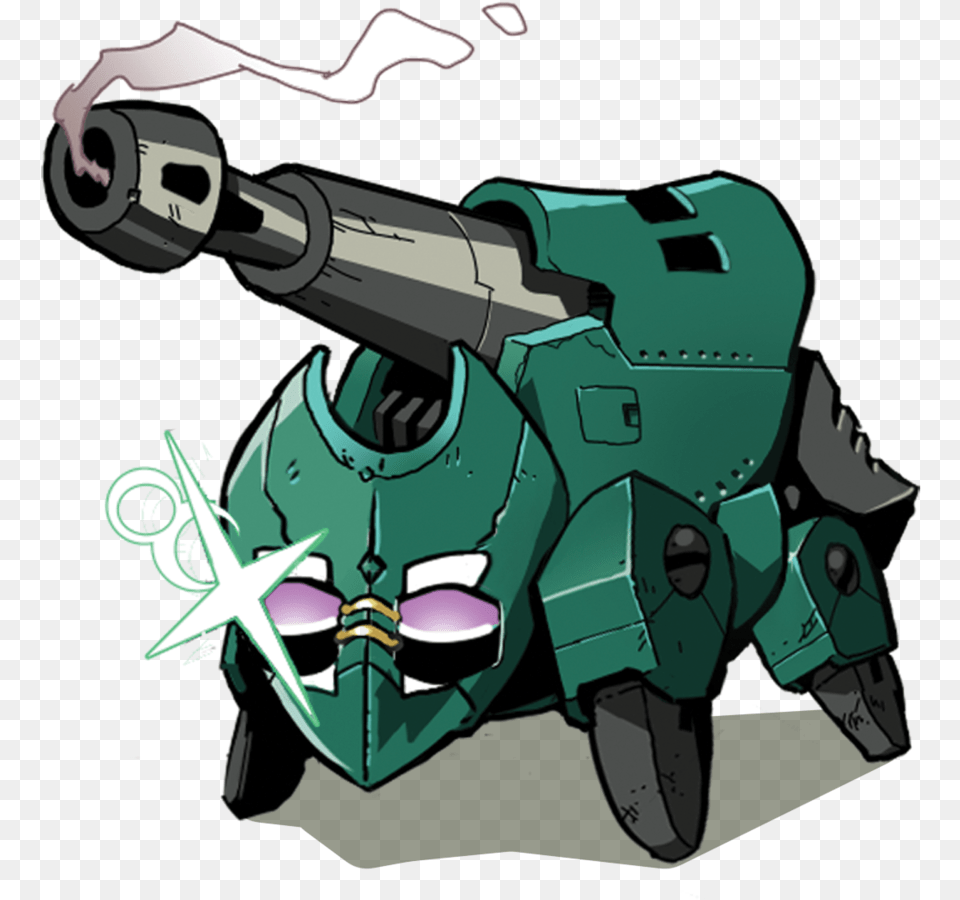 The Simple Clean Cut Cell Shade Art Of Aegis Really Cartoon, Weapon, Cannon, Firearm, Gun Free Png Download