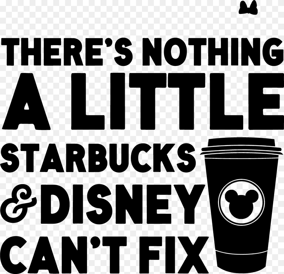 The Simple File Here Disney Starbucks Quotes, Gray Png Image