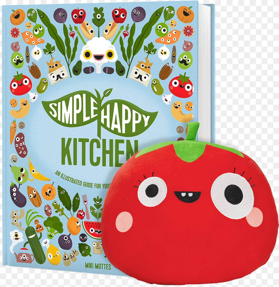 The Simple Happy Kitchen And Tomato Plushie Width Simple Happy Kitchen Bonito, Cushion, Home Decor, Toy, Envelope Free Png