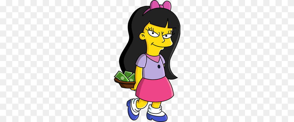The Simpsons, Baby, Person, Book, Cartoon Free Png Download