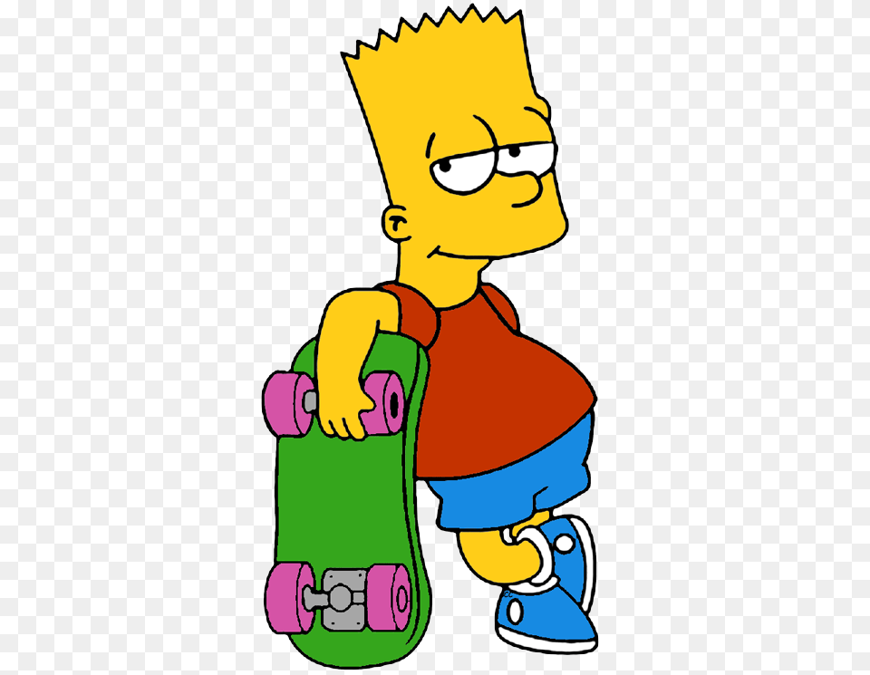 The Simpsons Clip Art, Baby, Person, Cartoon, Reading Free Png Download
