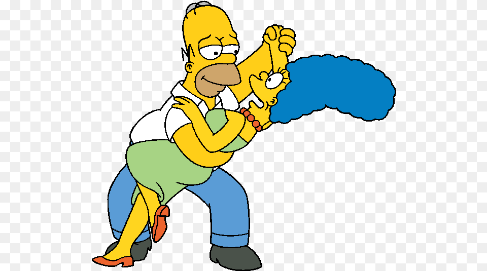 The Simpsons Clip Art Homer Und Marge Simpsons, Baby, Cartoon, Person, Face Free Png