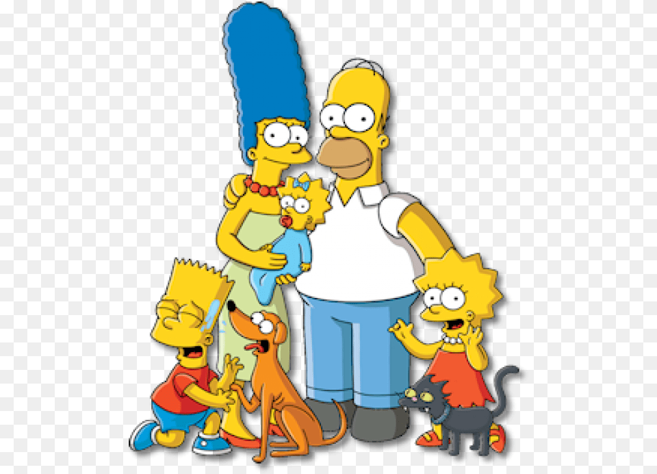 The Simpsons Clipart Clip Art, Book, Comics, Publication, Cartoon Png Image