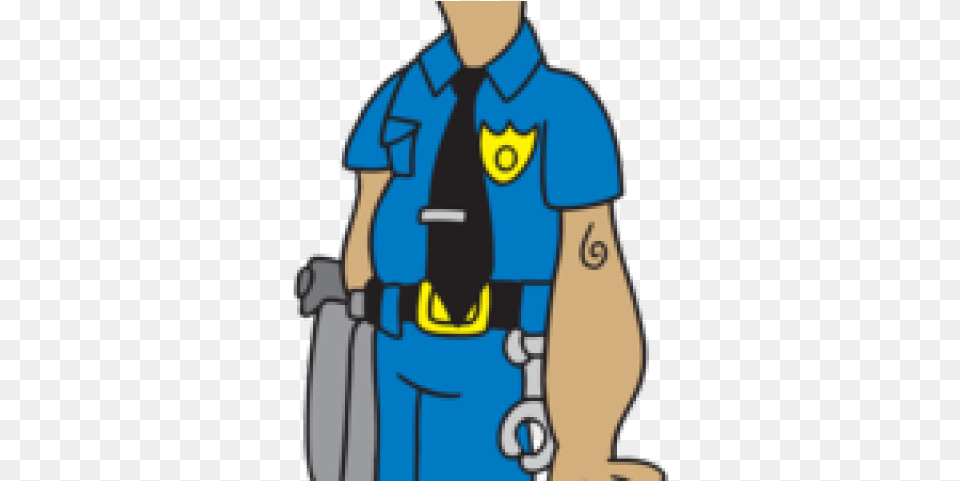 The Simpsons Clipart Police Officer Police Simpsons Officer Lou, Accessories, Formal Wear, Tie, Adult Free Png