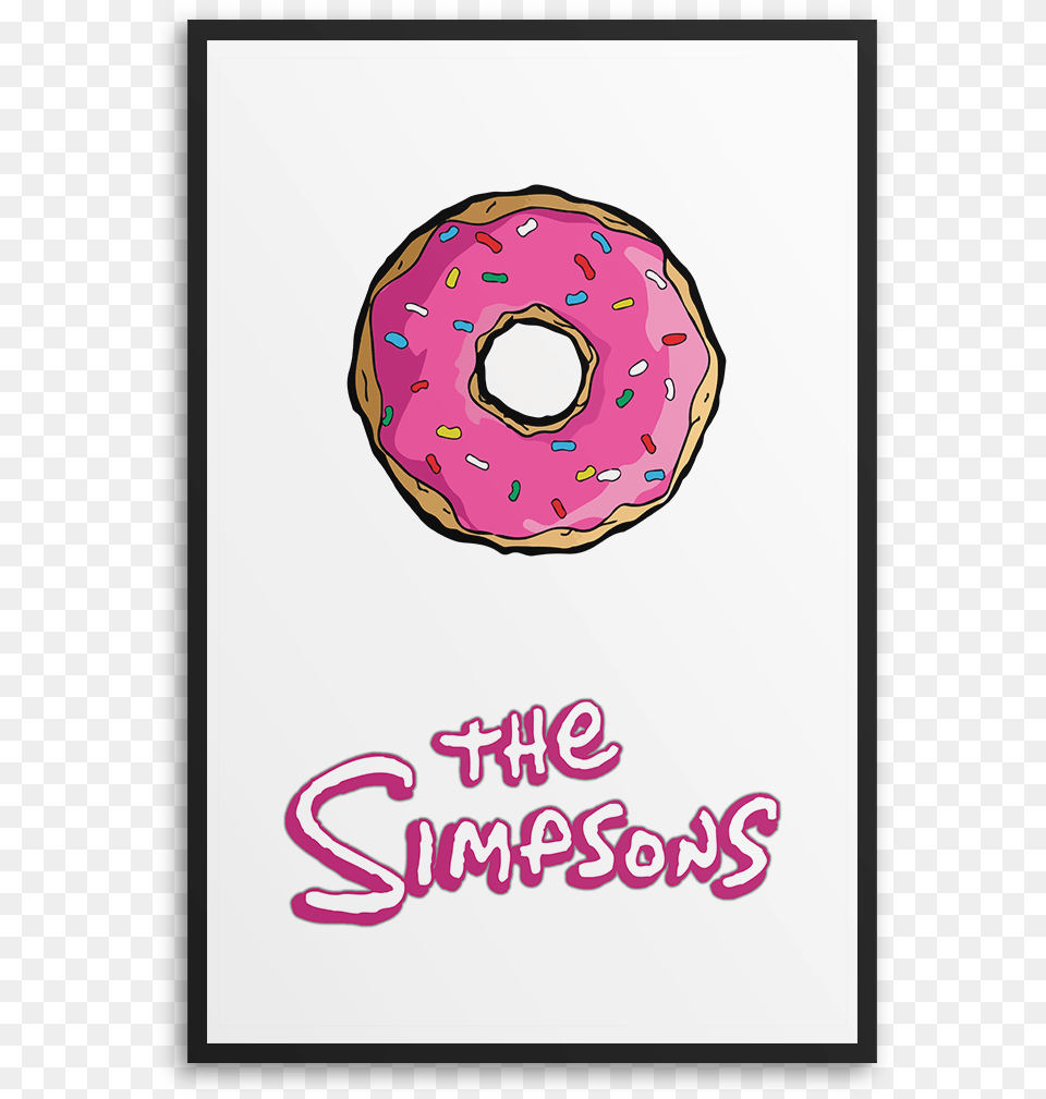 The Simpsons Donut Homer39s Donut, Food, Sweets, Face, Head Free Png