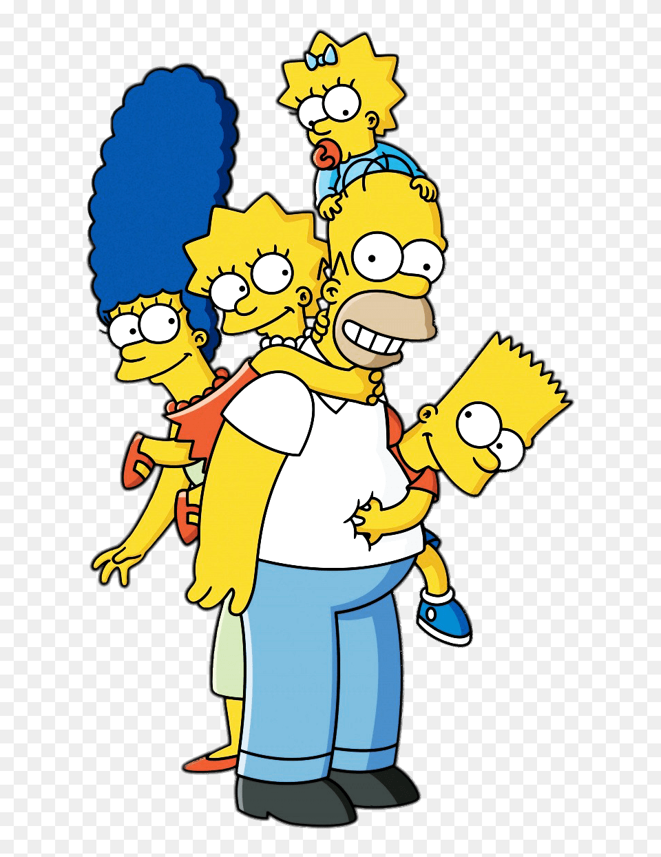 The Simpsons Family, Book, Cartoon, Comics, Publication Png