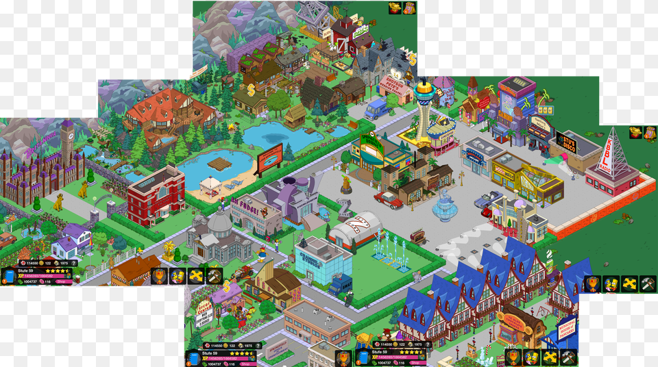 The Simpsons Simpsons Tapped Out Layout 2018 Png Image