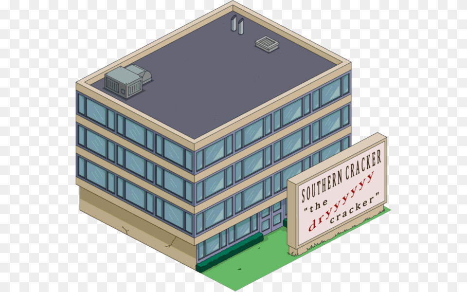 The Simpsons Tapped Out, Architecture, Building, City, Office Building Free Png Download