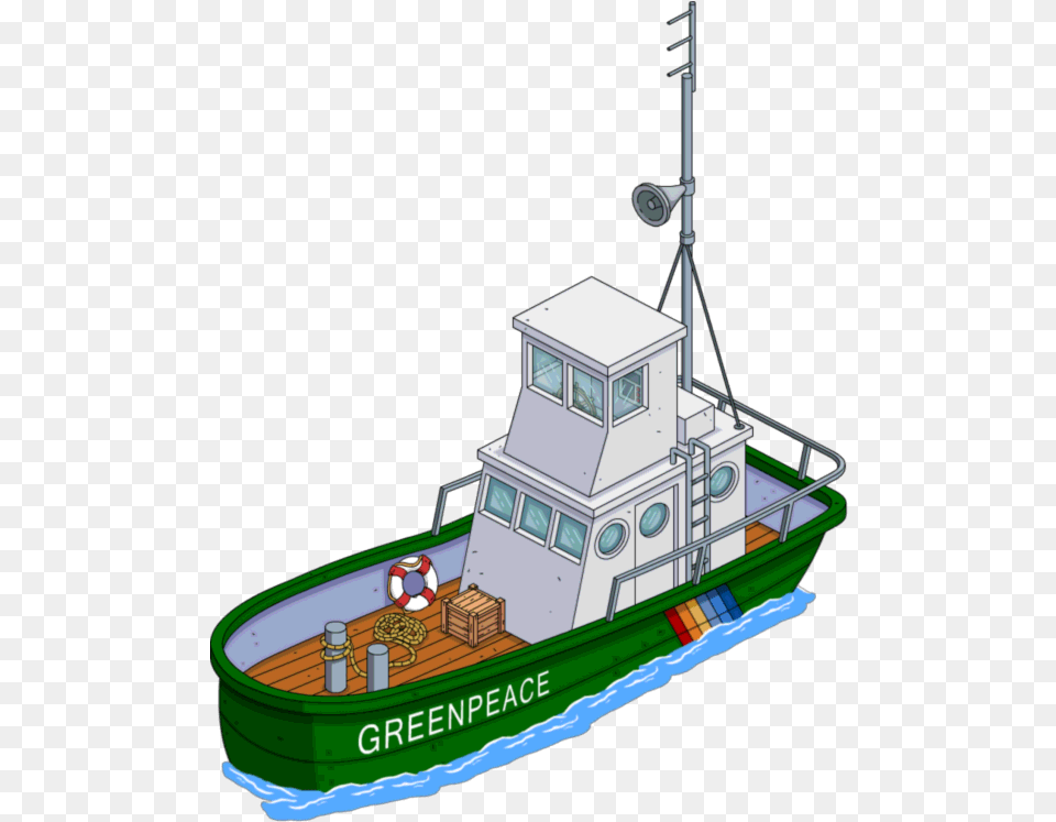 The Simpsons Tapped Out, Boat, Transportation, Tugboat, Vehicle Free Png Download