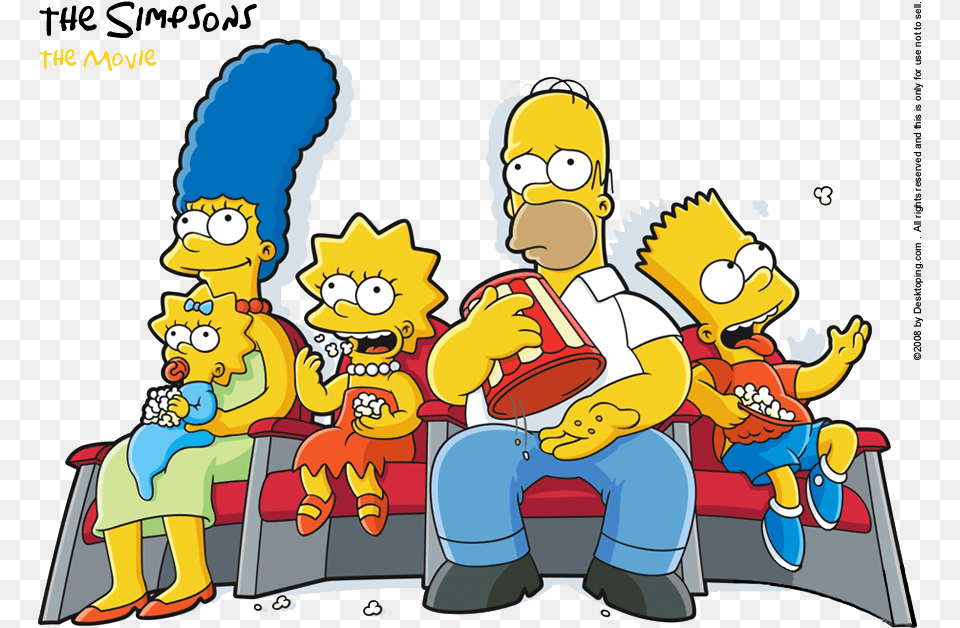 The Simpsons Transparent Simpsons, Book, Comics, Publication, Baby Png