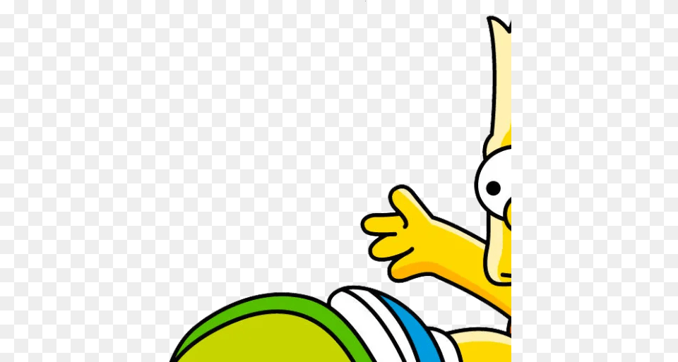 The Simpsons Whatsapp Stickers Stickers Cloud Bart Simpson Skate, Banana, Food, Fruit, Plant Free Png Download