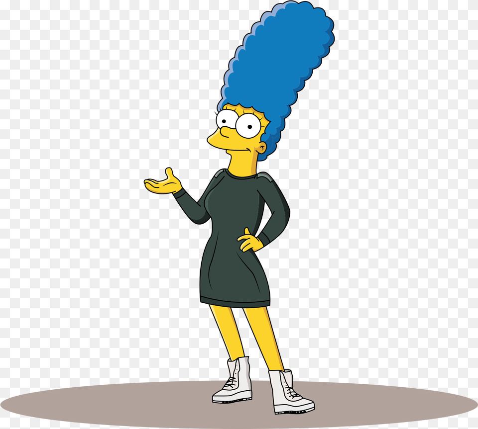 The Simpsons X Machonis Marge Simpson Yeezy, Sleeve, Clothing, Long Sleeve, Boy Free Transparent Png