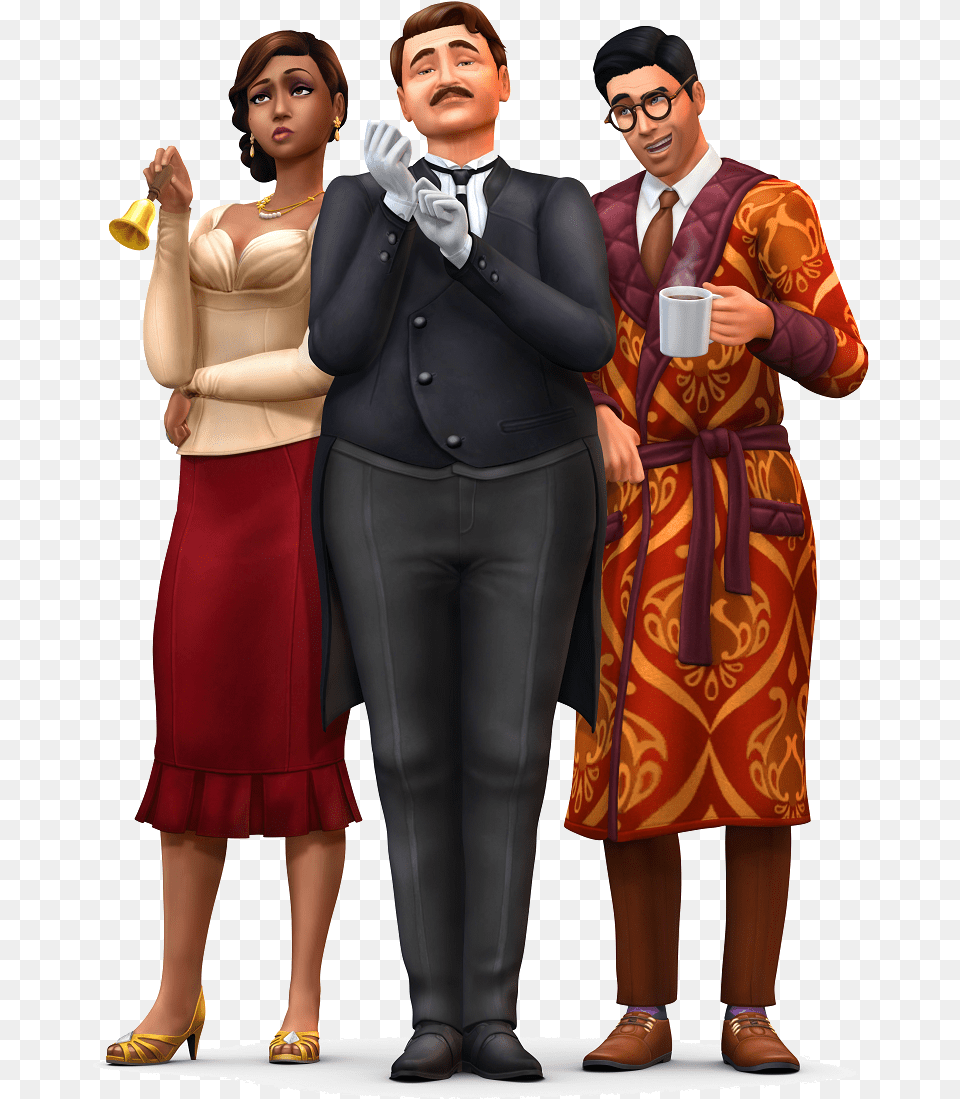 The Sims, Woman, Suit, Person, Formal Wear Free Png