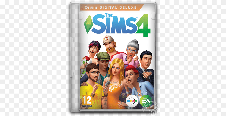 The Sims 4 Deluxe Dlc Edition Multi17 Sims 4 Limited Edition Pc Game, Adult, Publication, Poster, Person Free Png Download