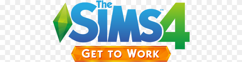The Sims 4 Logo Transparent Sims 4 Get To Work Logo, Text Free Png