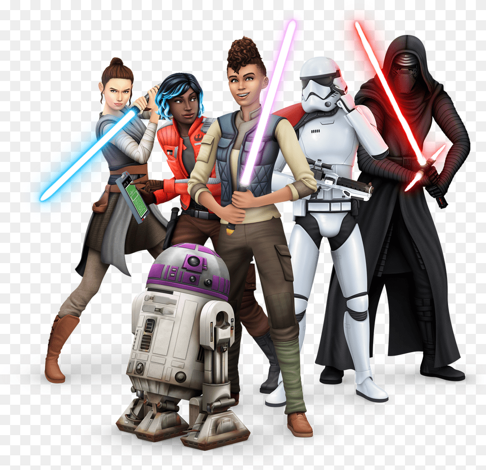 The Sims 4 Star Wars Journey To Batuu Official Logo Box Sims 4 Star Wars Journey To Batuu Free Transparent Png